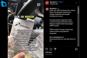 SPBU di Jakarta Pusat Diduga Lakukan Kecurangan 