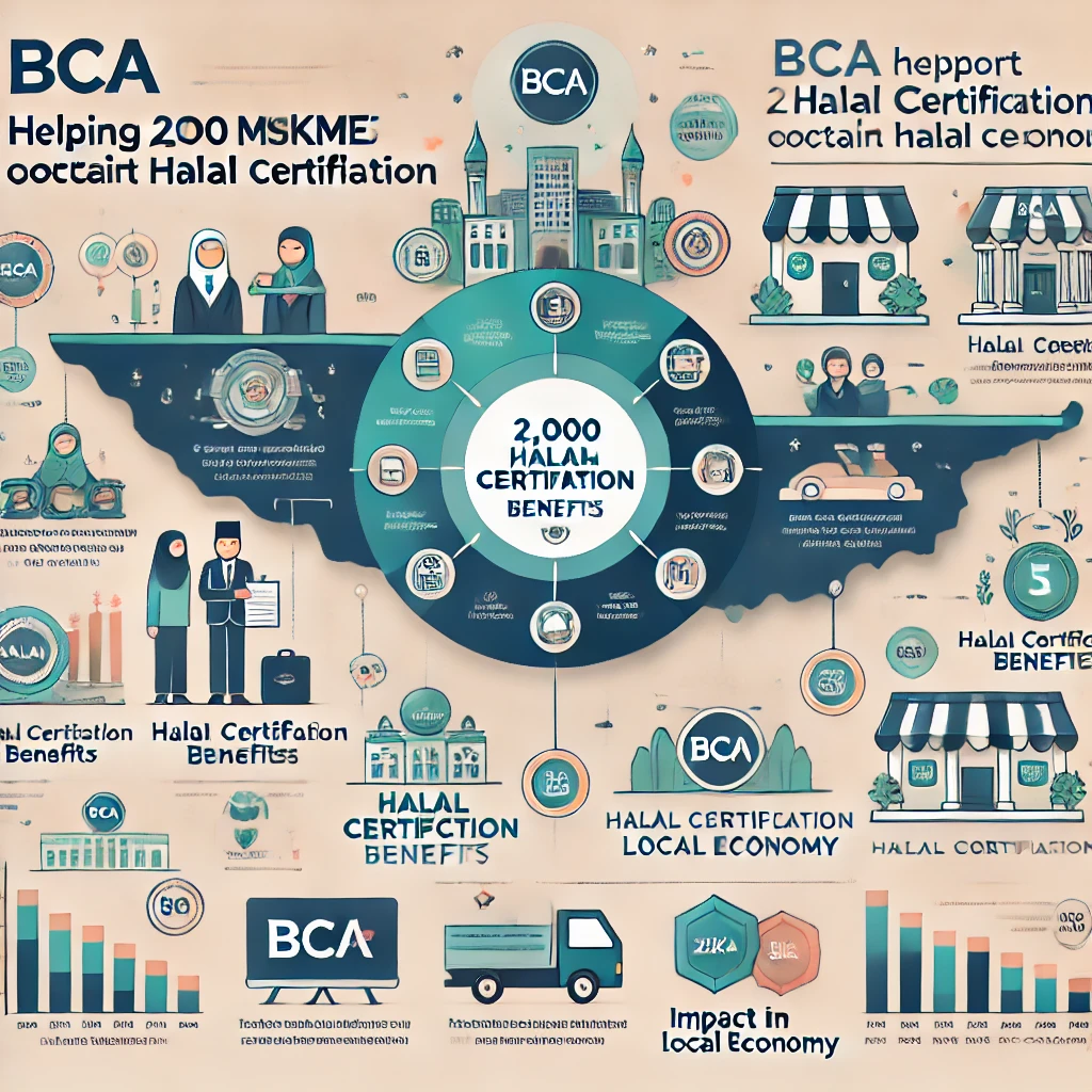 BCA Bantu 2.000 UMKM Peroleh Sertifikat Halal