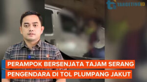 Perampok Bersenjata Serang Pengendara Terjebak Macet di Tol Plumpang, Korban Terluka