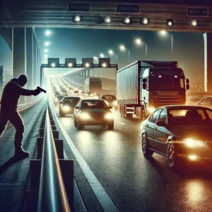 Perampok Bersenjata Serang Pengendara Terjebak Macet di Tol Plumpang, Korban Terluka