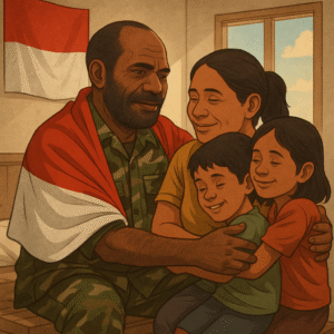 Alasan Eks OPM Yeremias Foumair Kembali ke NKRI: Rindu Istri dan Anak-anak