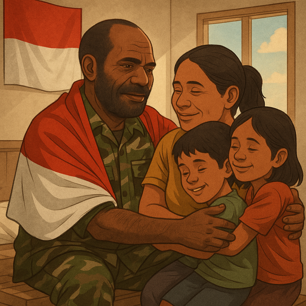 Alasan Eks OPM Yeremias Foumair Kembali ke NKRI: Rindu Istri dan Anak-anak