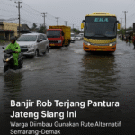Banjir Rob Terjang Pantura Jateng Siang Ini, Berikut Rute Alternatif Semarang-Demak