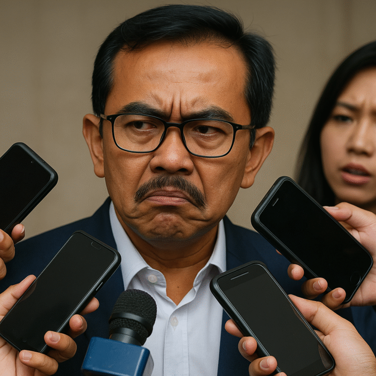 Aksi Roy Suryo Ogah Jawab Saat Diberondong Tanya soal Ijazah Jokowi
