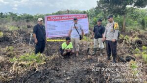 Sebabkan Lahan Gambut Terbakar Selama 1 Jam, Pria di Inhu Ditangkap